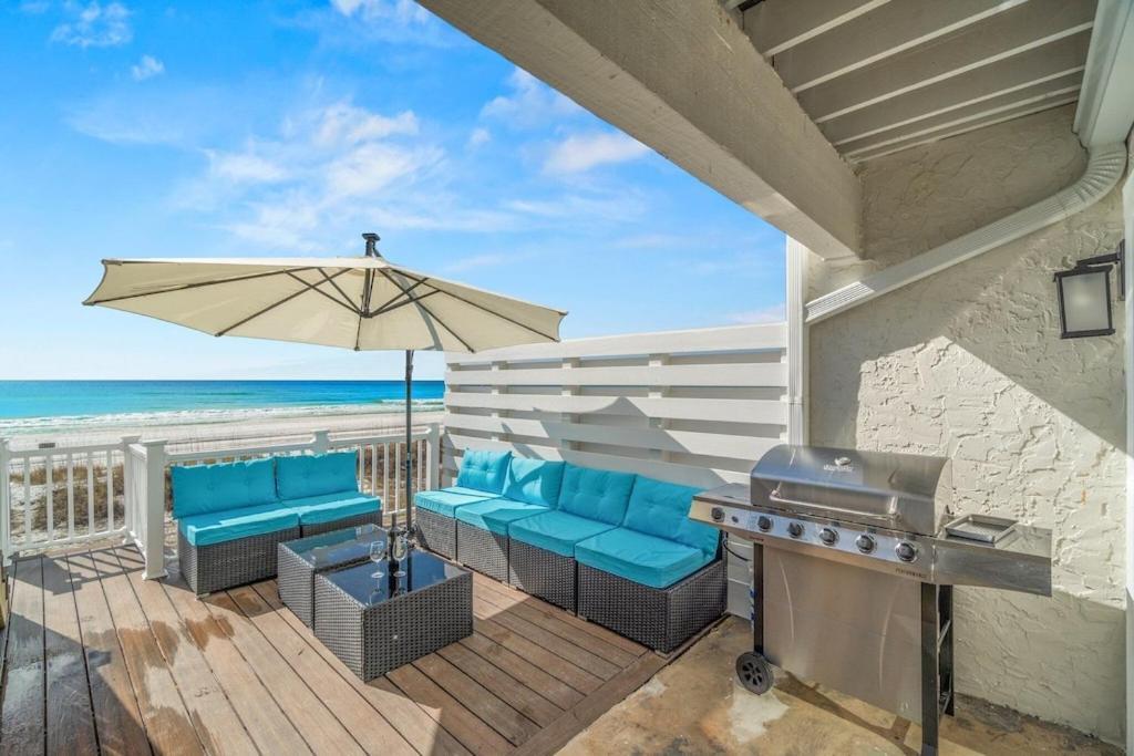 Newly Remodeled Beachfront Townhome - Sleeps 14 Panama City Beach Eksteriør billede