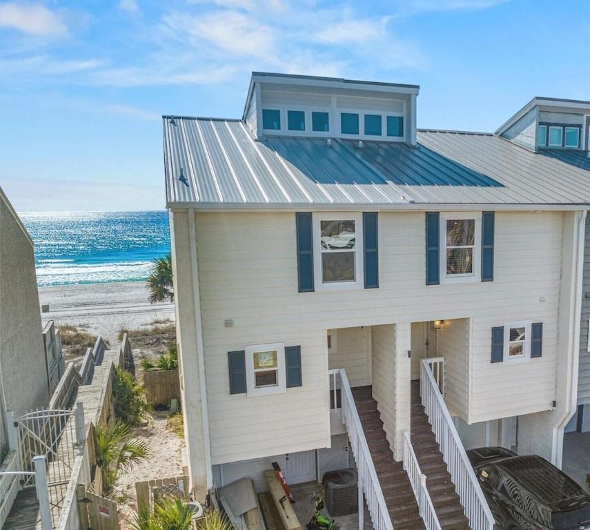 Newly Remodeled Beachfront Townhome - Sleeps 14 Panama City Beach Eksteriør billede
