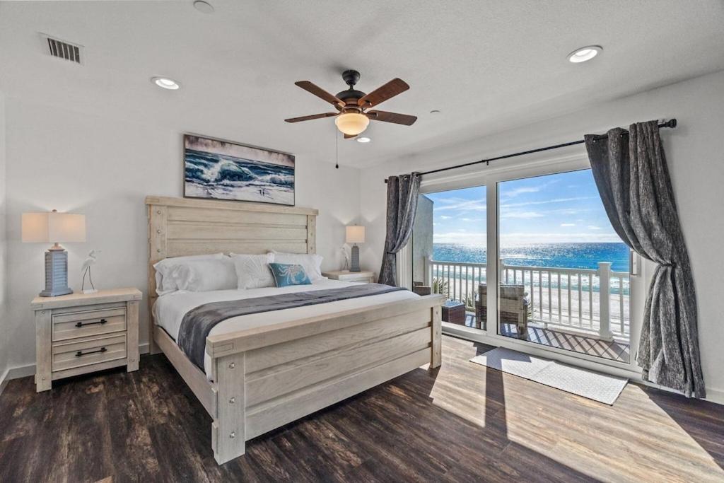 Newly Remodeled Beachfront Townhome - Sleeps 14 Panama City Beach Eksteriør billede
