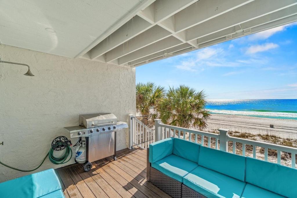 Newly Remodeled Beachfront Townhome - Sleeps 14 Panama City Beach Eksteriør billede